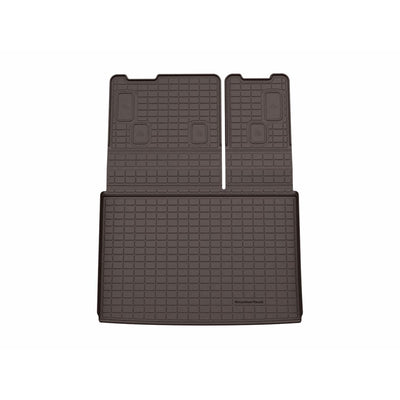 WeatherTech Cocoa Seatback Cargo Liners HP With Bumper Protector Fits -20-20 Cadillac Chevrolet GMC 431575IMSK