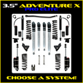 14C RAM 2500 HD 4X4 3.5IN ADVENTURE X PRO ELITE SYSTEM W/2 5/8 RR SHOCKS FRONT/REAR LIFT KIT
