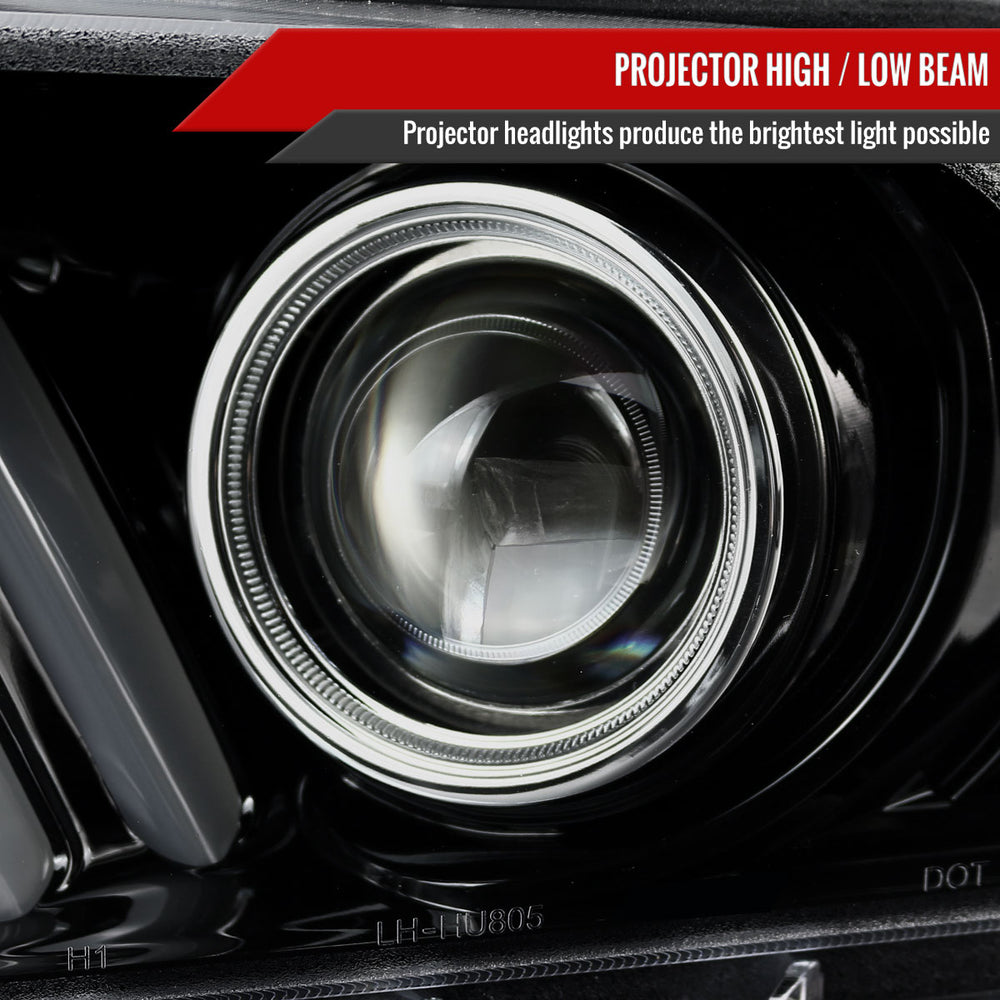 SEQ SIGNAL LED PROJECTOR HEADLIGHT