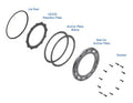 SUNCOAST Reaction Plate Bolt-On Anchor Plate Service Kit 72960-12SVC