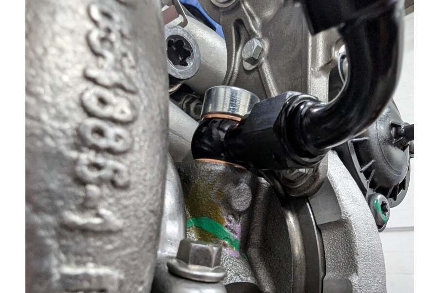 Full-Race Full Race 2011 - 2014 3.5L Ecoboost F150 Turbo Installation Kit Includes Coolant Lines and Billet Turbo Adapter Kit A0145A