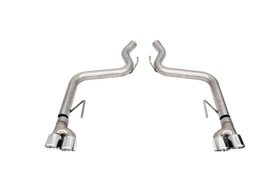 3.0 Axle-Back Dual Rear Track Series Exhaust System with Twin 4.0 Polished Pro-Series Tips