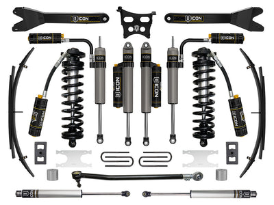 23C F250/F350 2.53IN STAGE 5 COILOVER CONVERSION SYS W/ RADIUS ARMS/EXPANSION PACKS