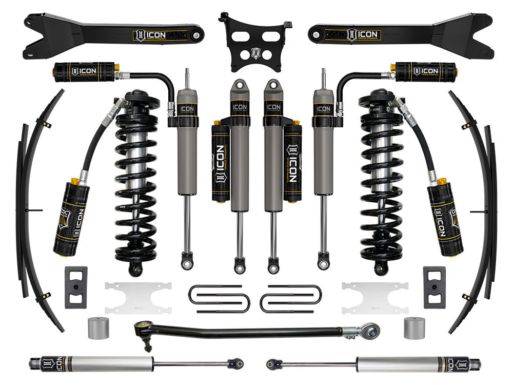 23C F250/F350 2.53IN STAGE 5 COILOVER CONVERSION SYS W/ RADIUS ARMS/EXPANSION PACKS