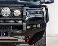 1924 RAM 1500 APEX TRIPLE HOOP FRONT BUMPER 40W FLOOD CLEAR LIGHTS 20W SPOT CLE