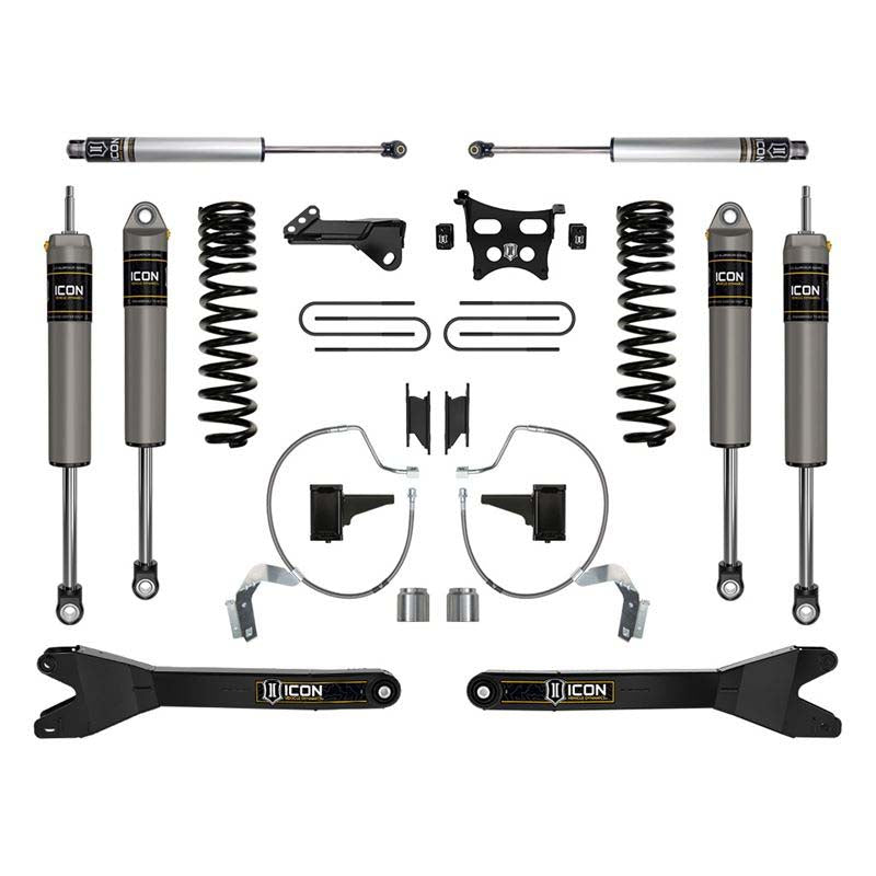 23C F250/F350 4.5IN STAGE 3 SUSPENSION SYSTEM DIESEL W/ RADIUS ARMS