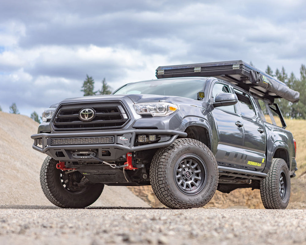 1623 TACOMA RAID FRONT BUMPER KIT 40W FLOOD AMBER LIGHTS 20W FLOOD CLEAR LIGHTS