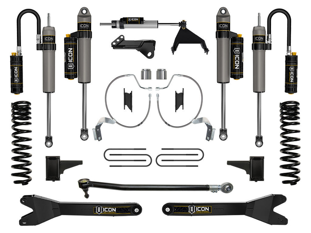 23C F250/F350 4.5IN STAGE 5 SUSPENSION SYSTEM DIESEL W/ RADIUS ARMS