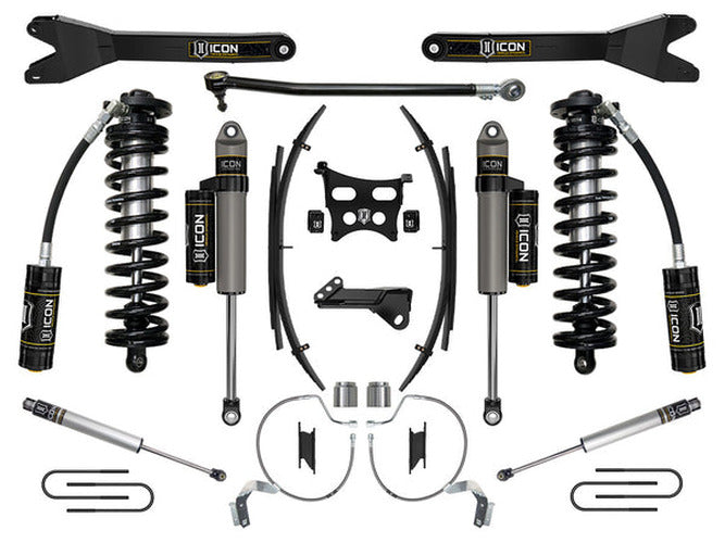 23C F250/F350 45.5IN STAGE 4 COILOVER CONVERSION SYS RADIUS ARM/EXPANSION PACKS