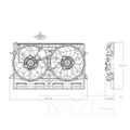 2123 NS ROGUE 2.5L W/ FCM RADIATOR & CONDENSOR CFA