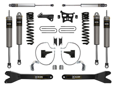 23C F250/F350 4.5IN STAGE 3 SUSPENSION SYSTEM GAS W/ RADIUS ARMS