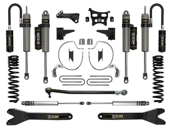 23C F250/F350 4.5IN STAGE 4 SUSPENSION SYSTEM DIESEL W/ RADIUS ARMS