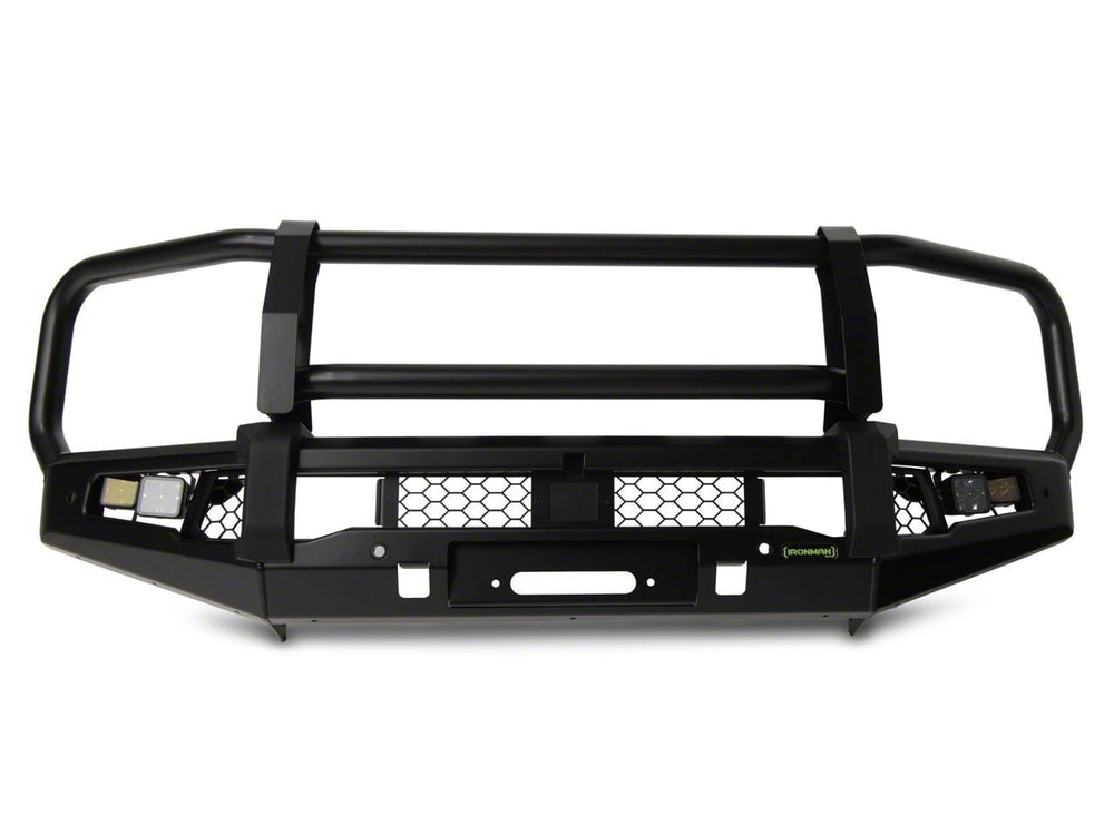 22C TUNDRA APEX TRIPLE HOOP FRONT BUMPER 40W SPOT CLEAR LIGHTS 20W FLOOD CLEAR
