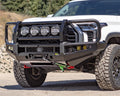 22C TUNDRA APEX TRIPLE HOOP FRONT BUMPER 20W SPOT CLEAR LIGHTS