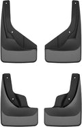 WeatherTech Black No Drill MudFlaps - Front Rear Fits -21-25 Taos 110217-120217
