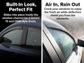 WeatherTech Dark Tint Front Rear Side Window Deflectors Fits -20-21 Volkswagen 82721IM