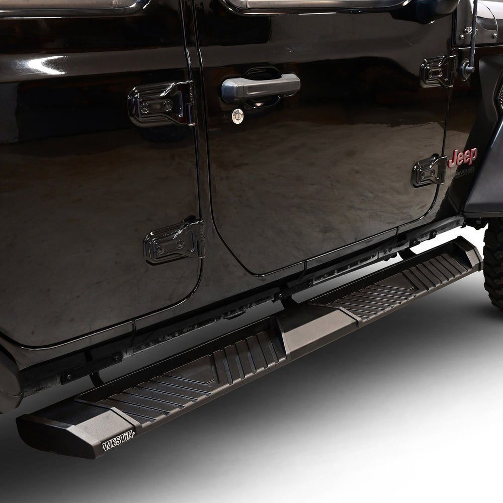 Westin 18-25 Jeep Wrangler JL Unlimited 4dr AT6 Running Boards - Black