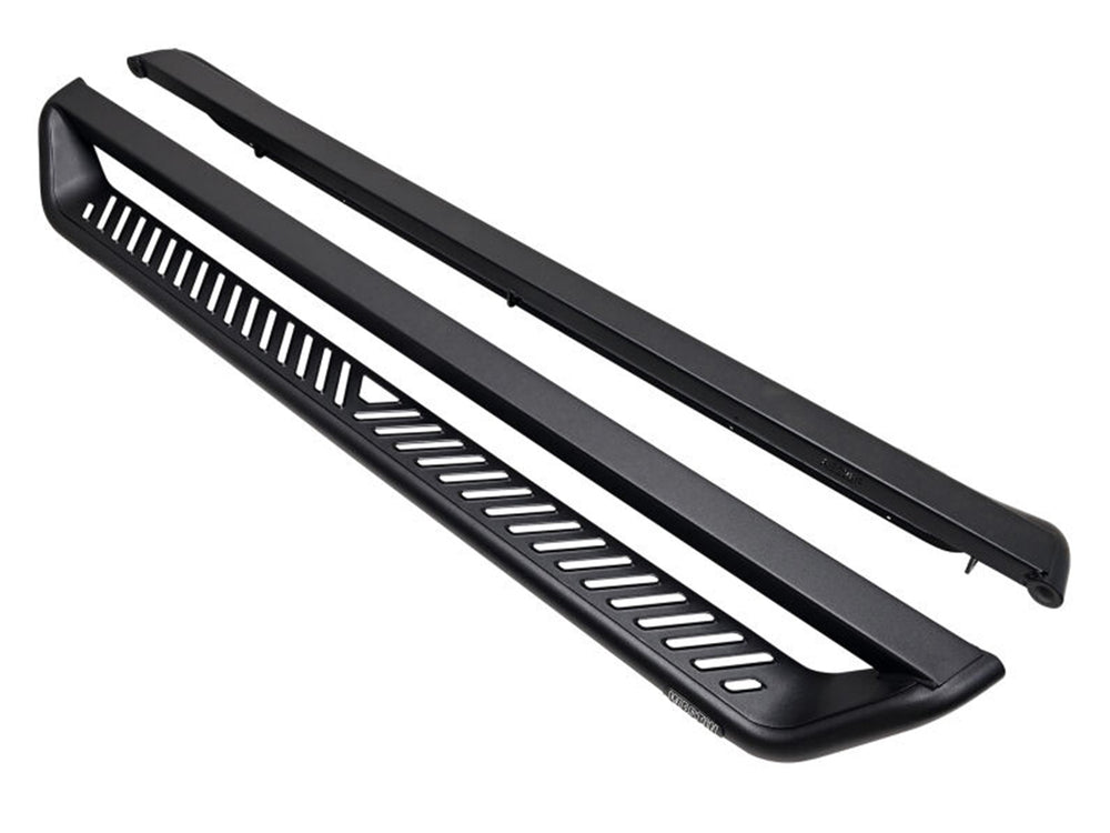 Westin 24-26 Toyota Land Cruiser Outlaw Drop Running Boards - Textured Black