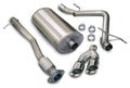 3.0 Inch Cat-Back Touring Single Side Exhaust 4.0 Inch Polished Tips 07-08 Silverado Sierra 143.5 In
