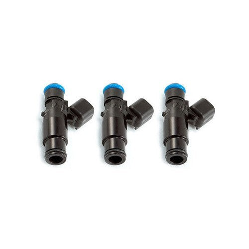 Injector Dynamics 1340cc Injectors - 48mm Length - 14mm Black Bottom - 14mm Lower O-Ring (Set of 4)