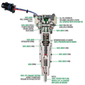Full Force Diesel 6.0 Powerstroke 2003-2007 175cc 75% Reman PPT Injectors FFD175-75