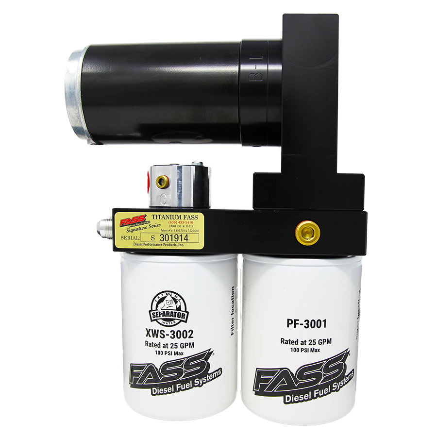 FASS ADJUSTABLE DIESEL FUEL LIFT PUMP 290GPH DODGE CUMMINS 5.9L 1998.5-2004 FASD08290G