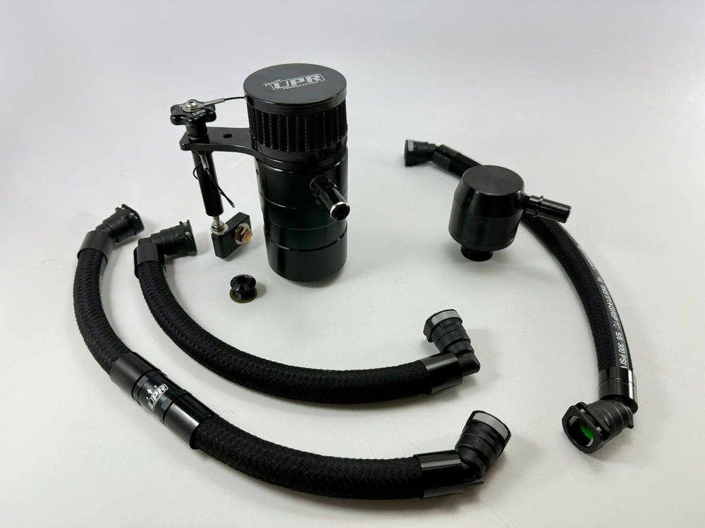 UPR 23-25 F150 Raptor R Catch Can/One Way Breather-Black 5050-291-1