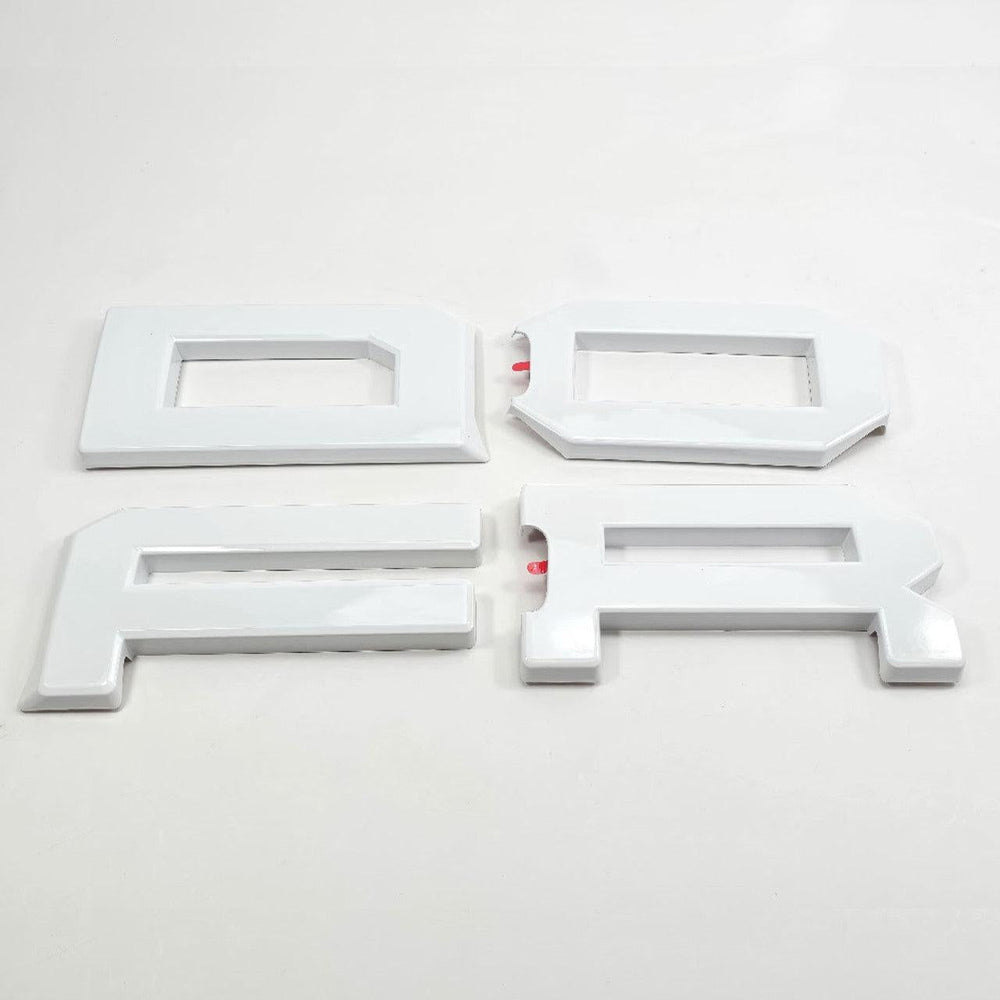 UPR 22-25 Bronco Raptor Grille Letters-Oxford White AMP-83684-06