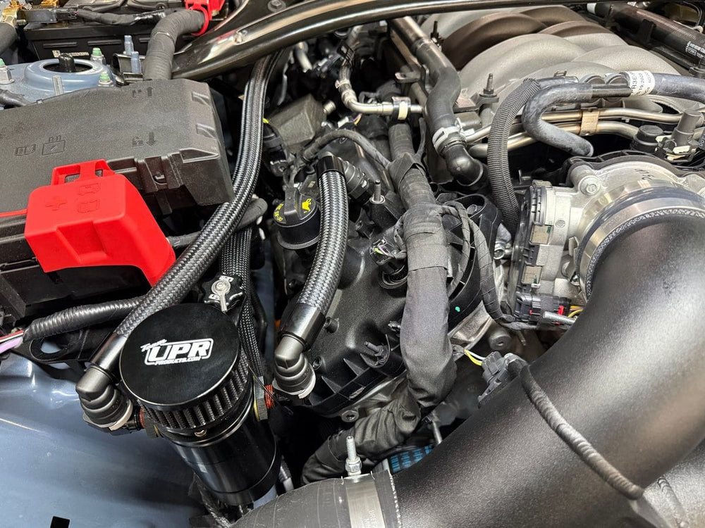 UPR 24-25 Mustang GT Procharger Breather VTA-Satin 5029-304