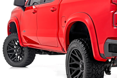 Sport Fender Flares | GJV Riptide Blue | Chevy Silverado 1500 2WD/4WD (19-26)