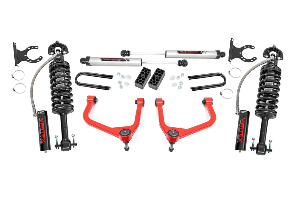 3.5 Inch Lift Kit | Vertex/V2 | Rear Mono Leaf | Chevy Silverado 1500 (25-26)