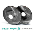 Project Mu SCR Pure Plus 6 Rotor Rear - Toyota Mark II JZX90/JXZ100