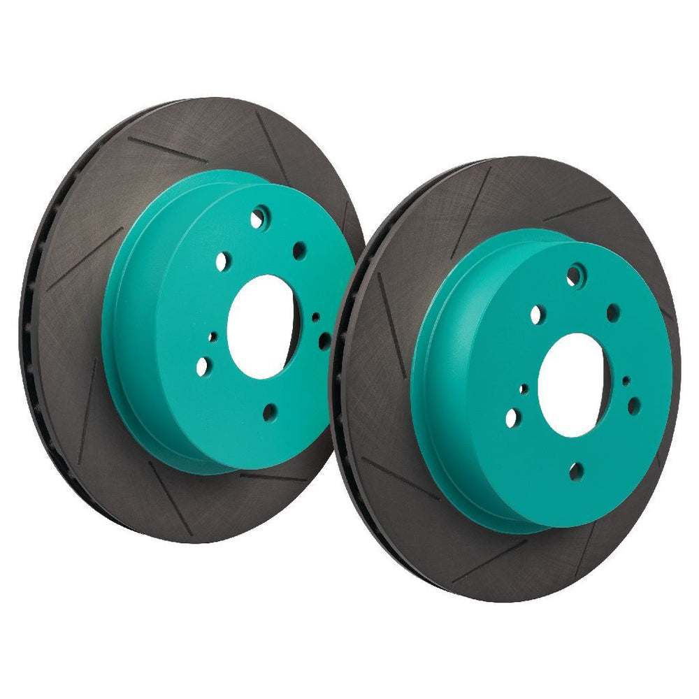 Project Mu SCR Rotor Rear - Nissan Skyline GT-R BCNR33 Green