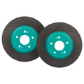 Project Mu SCR Rotor Front - Mitsubishi Lancer Evolution CP9A/CT9A Green