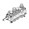 Peterson Fluid Systems R4 2-Stage Oil Pump - Right Side Mount - HV - Rear Drive