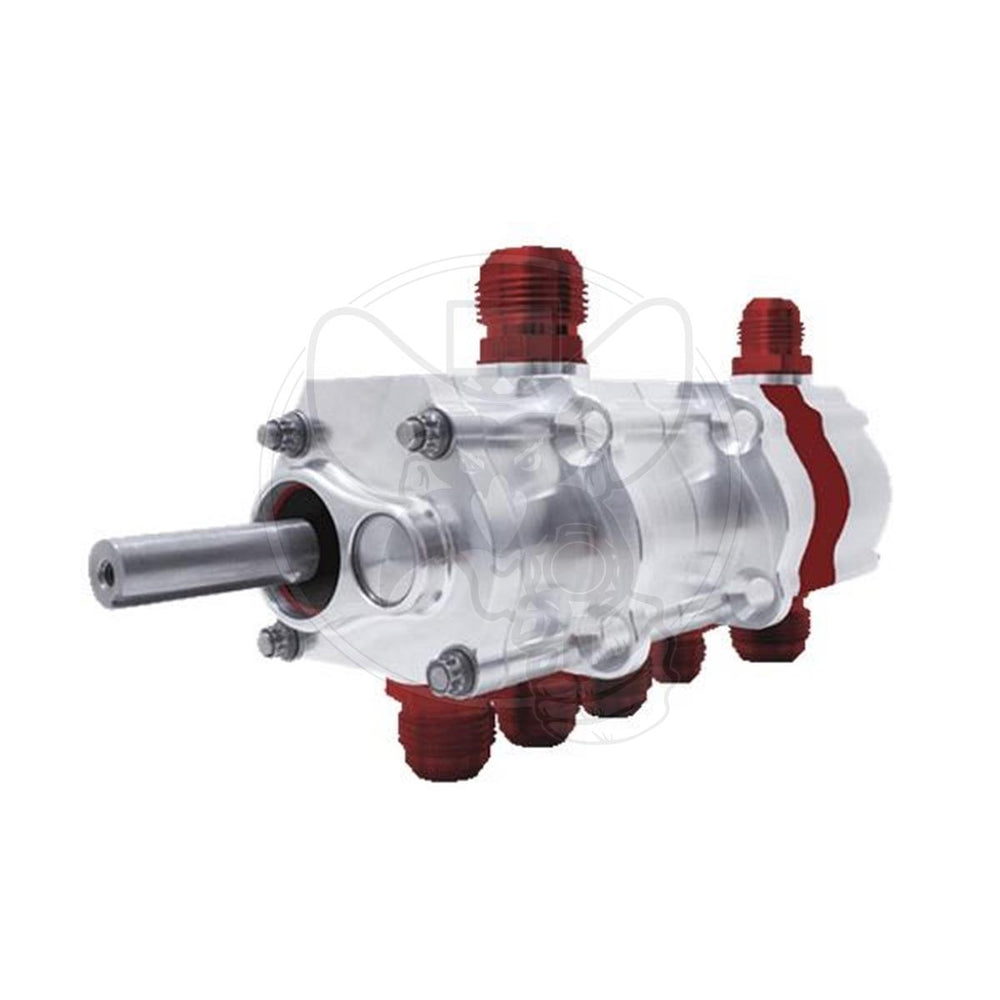 Peterson Fluid Systems R4 3-Stage Oil Pump - Right Side Mount - Rear Drive Drag