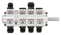 Peterson Fluid Systems R4 4-Stage Oil Pump - Right Side Mount - Rear Drive Drag - Front Pressure