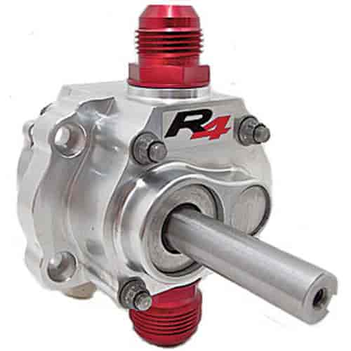 Peterson Fluid Systems R4 6-Stage Oil Pump - Right Side Mount - HV - Rear Drive - Front Pressure