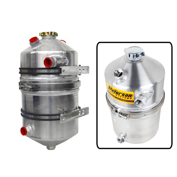 Peterson Fluid Systems Oil Tank 4 Gallon Dual Breather