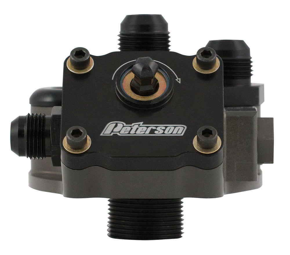 Peterson Fluid Systems Primer Filter Mount -10AN 1 1/2-16