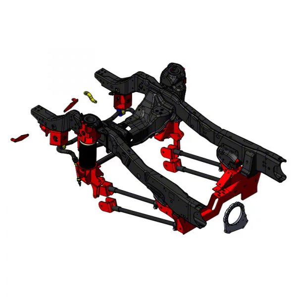 ~(475 lbs. 48X40X24)~ 2017+ Ford F-350 4-Link Front Air Suspension 4x4 Pickup Models Only