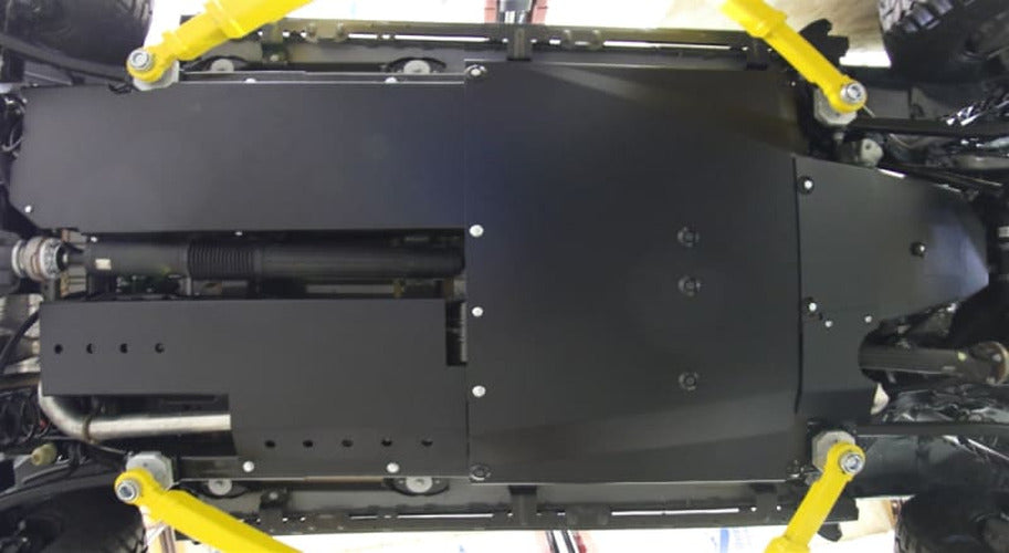 Wrangler JL 2DR 3.6L Etorque Complete Bellypan System Aluminum