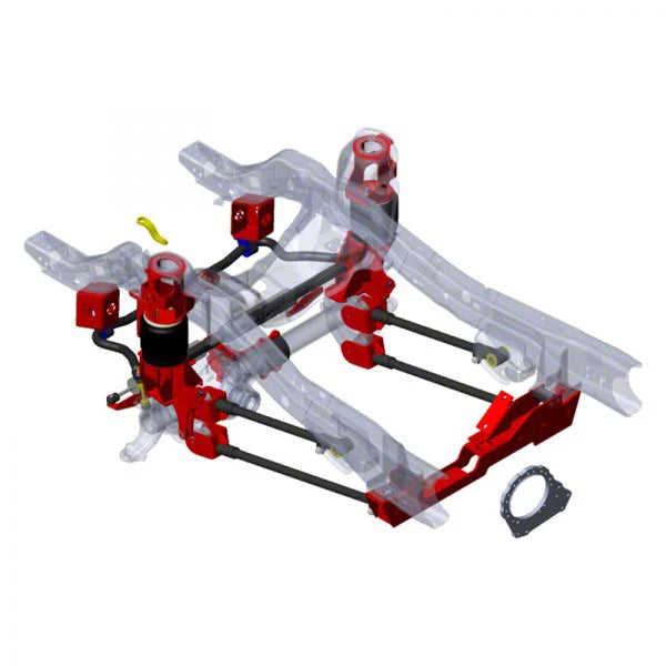 ~(425 lbs. 48X40X24)~ 2017+ Ford F-250 F-350 4-Link Front Air Suspension 4x4 Pickup Models Only