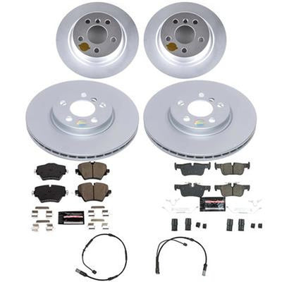 Power Stop Z23 COATED BRAKE KIT Mini Cooper 2022-24 CRK9312