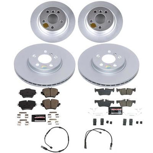 Power Stop Z23 COATED BRAKE KIT Mini Cooper 2022-24 CRK9312