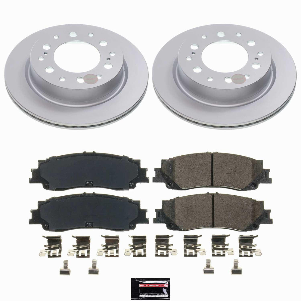 Power Stop Z17 COATED BRAKE KIT Toyota Tacoma 2024 CRK9305