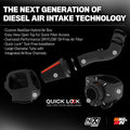 K&N 20-26 Ford F250 SD 6.7L Diesel NextGen Dry Flow Cold Air Intake