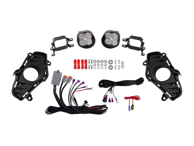 Diode Dynamics 19-22 Toyota RAV4 SS3 Add-On Fog Lamp Kit - White Sport