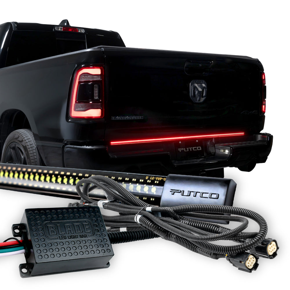 Putco 2025+ RAM HD 2500/3500 60in Blade LED Tailgate Light Bar - Red/Amber/White