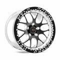 Weld S77 17x10.5 / 5x115mm BP / 5.7in. BS Black Wheel (High Pad) - Black Single Beadlock MT